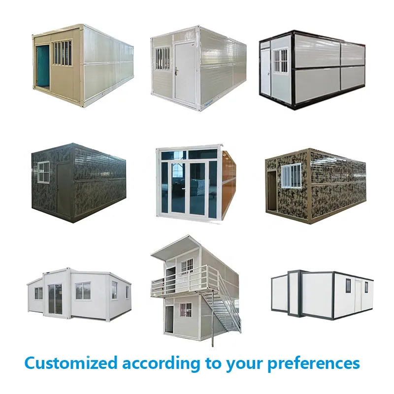 20ft 40ft Modular foldable small tiny container house