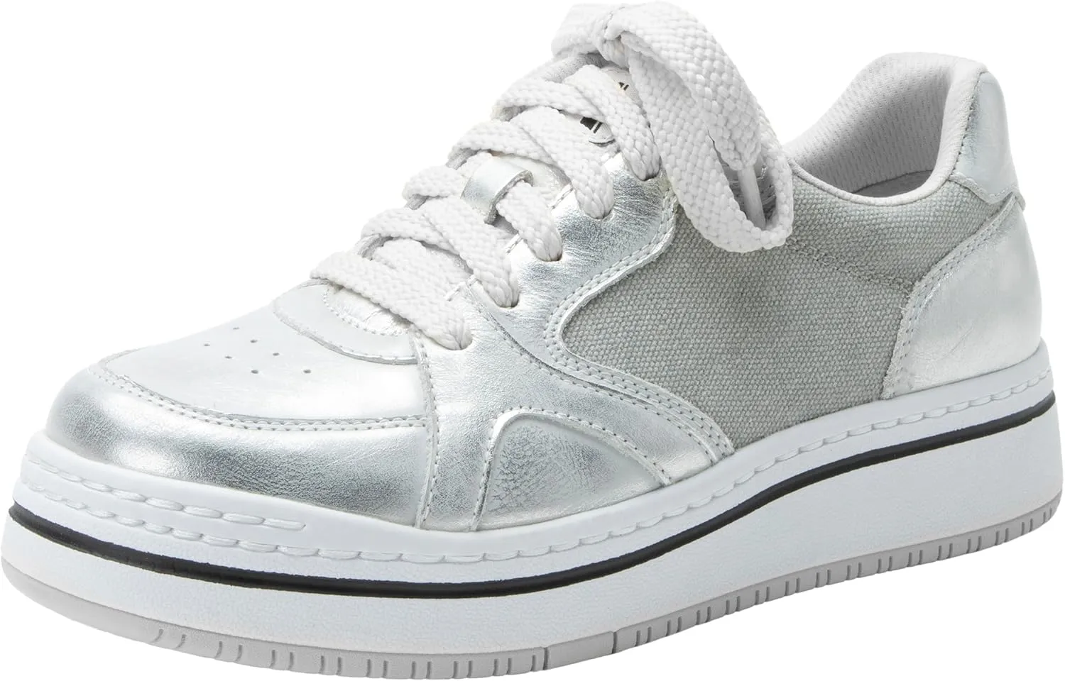 Alegria Women's Alyster Platform Leather Sneaker