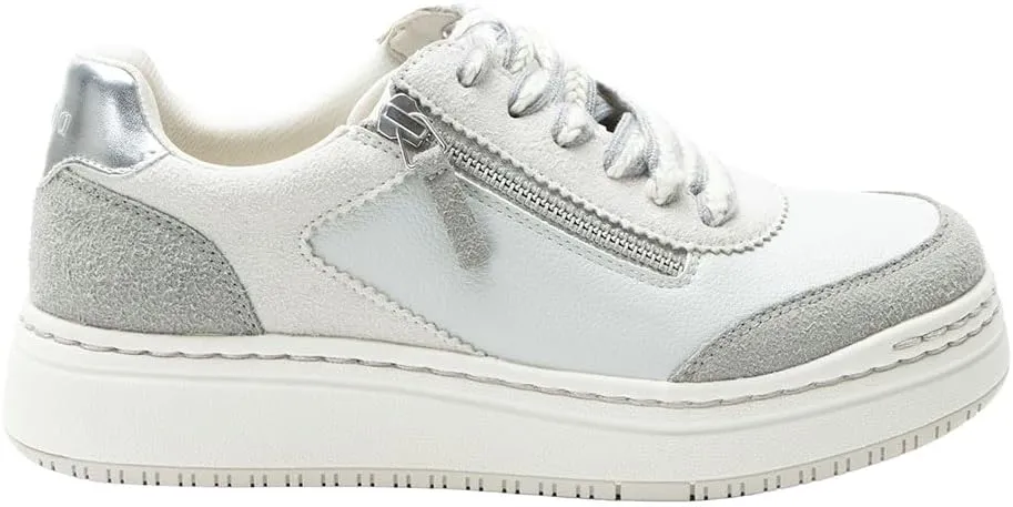 Alegria Women's Averie Zipper Platform Tennis Shoes