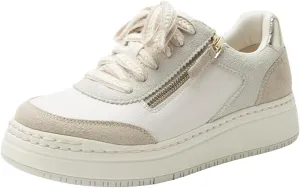 Alegria Women's Averie Zipper Platform Tennis Shoes