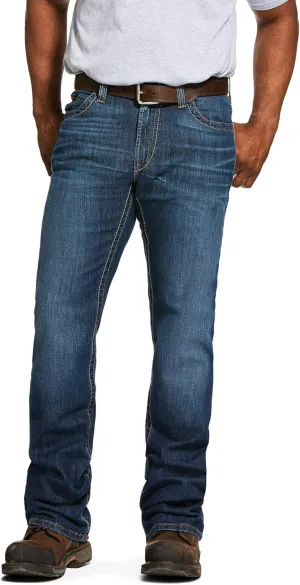 ARIAT Men's Fr M4 Relaxed Stretch Duralight Jett Boot Cut Jean