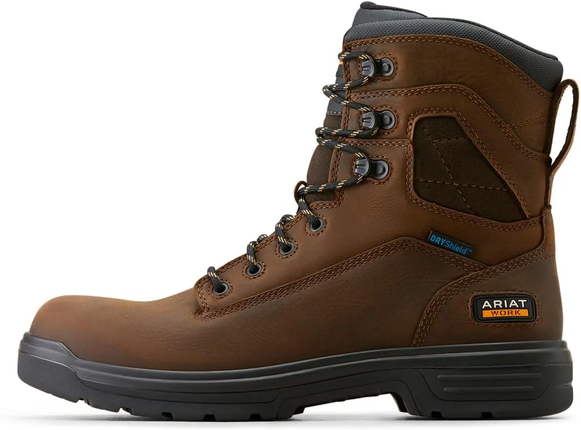 Ariat Men's Turbo 8" Waterproof Work Boot