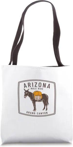 Arizona Mule Ride Tote Bag