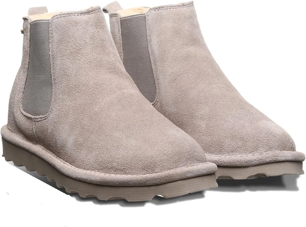 BEARPAW Women's Drew Multiple Colors | Women's Ankle Boot | Women's Slip On Boot | Comfortable Winter Boot