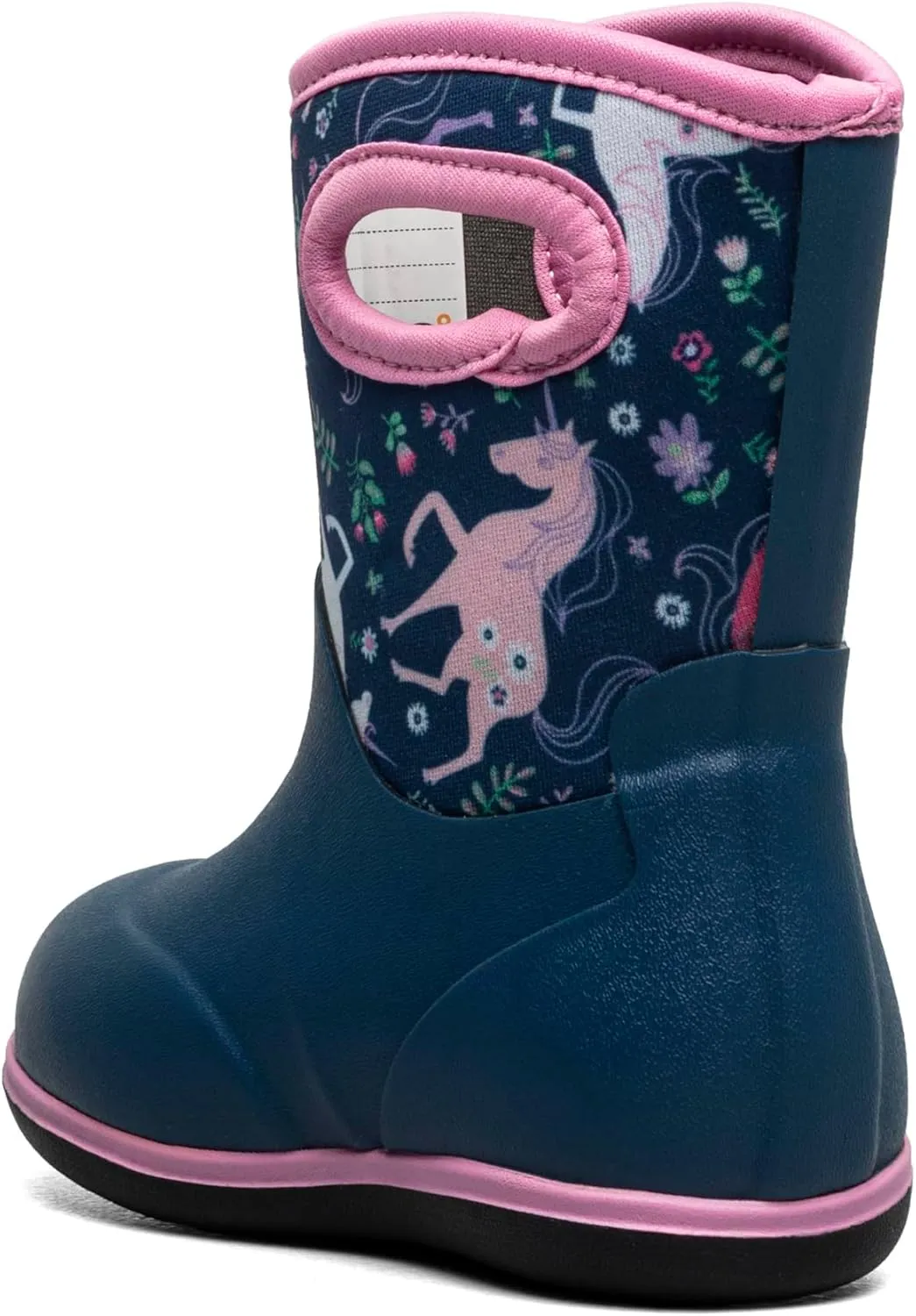 BOGS Unisex-Child Classic-Unicorn Meadow (Toddler) Rain Boot