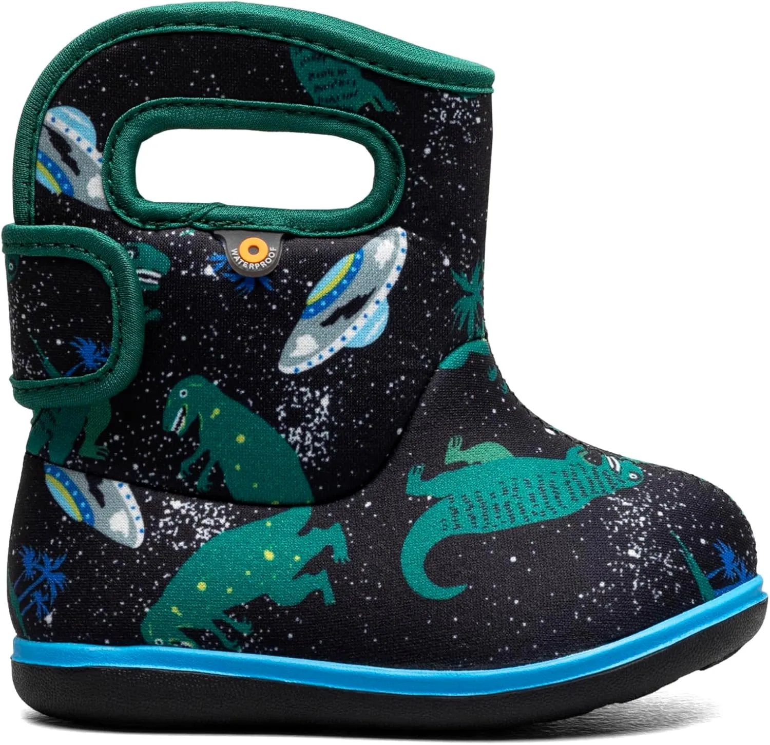 BOGS Unisex-Child Ii-Jurassic Dino (Toddler) Rain Boot