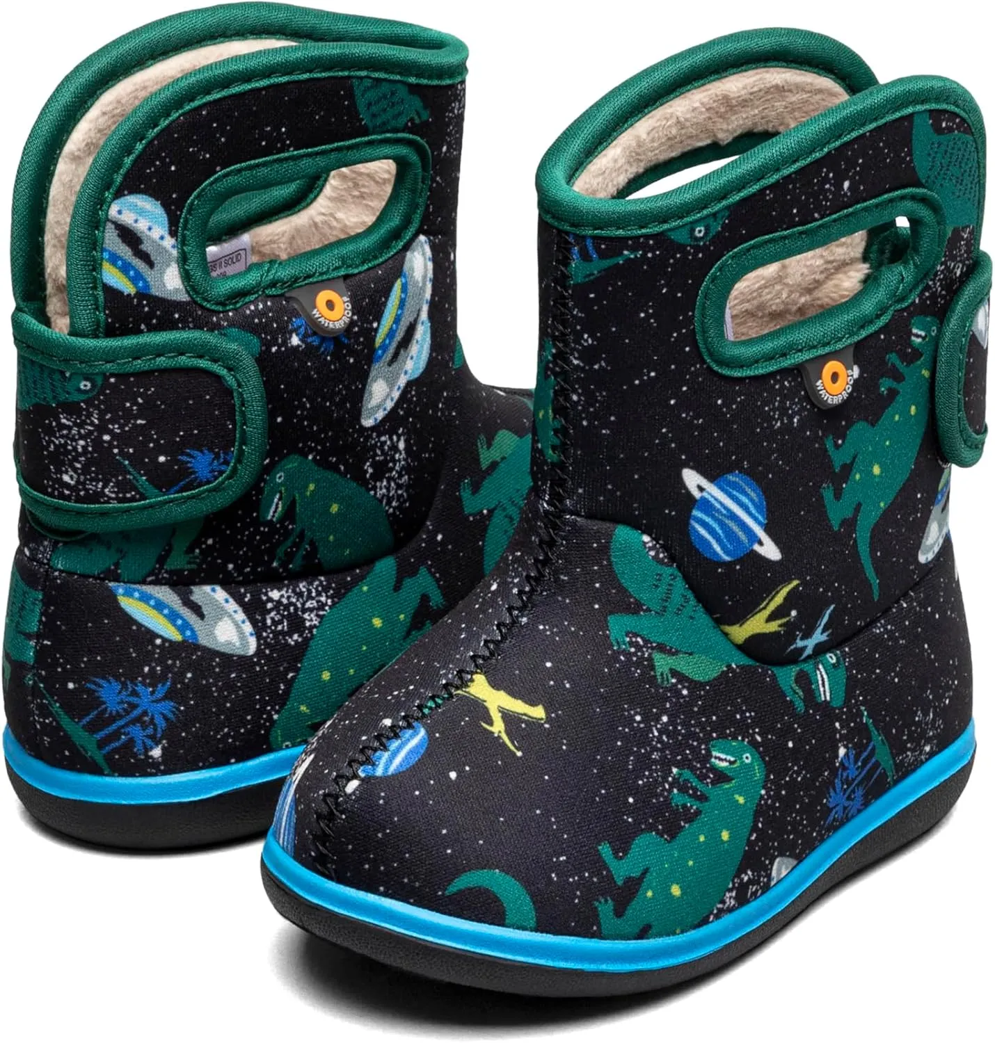 BOGS Unisex-Child Ii-Jurassic Dino (Toddler) Rain Boot