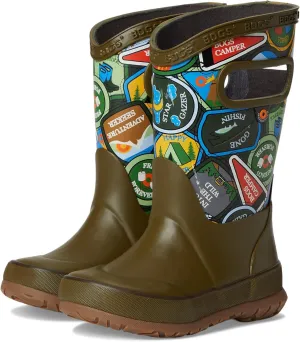BOGS Unisex-Child Kids Rainboot Rain Boot