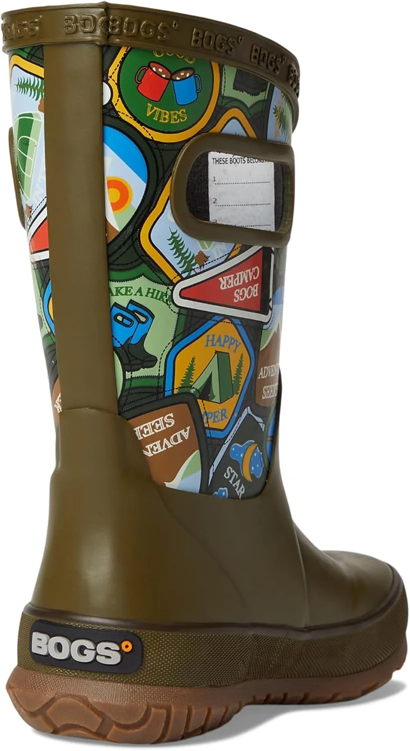 BOGS Unisex-Child Kids Rainboot Rain Boot