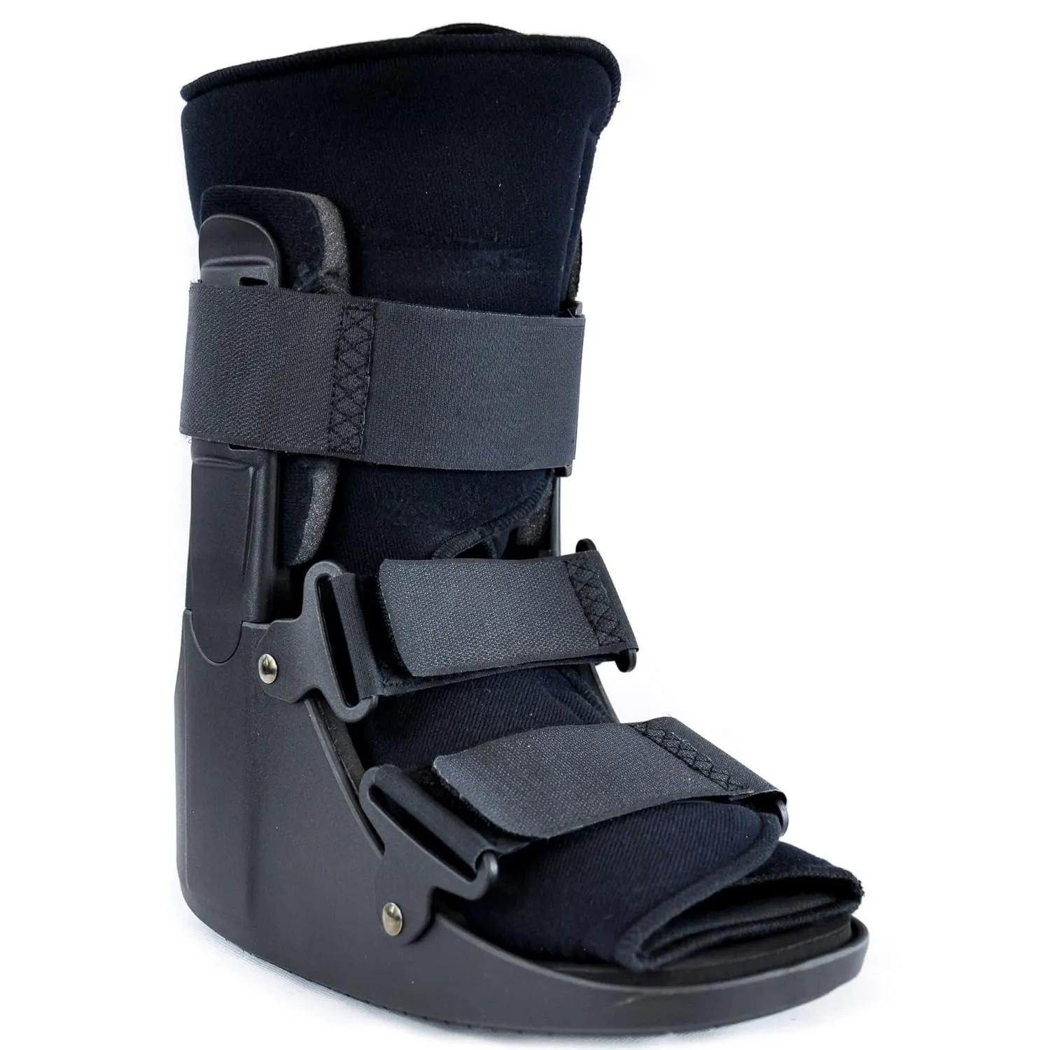 Brace Direct Short CAM Walker Fracture Boot – Medical Walking Boot for Toe, Foot & Ankle Injuries, Fractures & Sprains – Doctor-Recommended Boot, X-Small (US Shoe Kids 3-4 / Men 3-4 / Women 4-6)