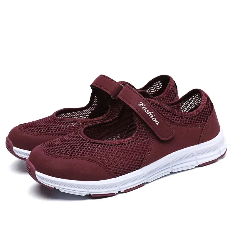 Breathable Vulcanized Sneakers for Women