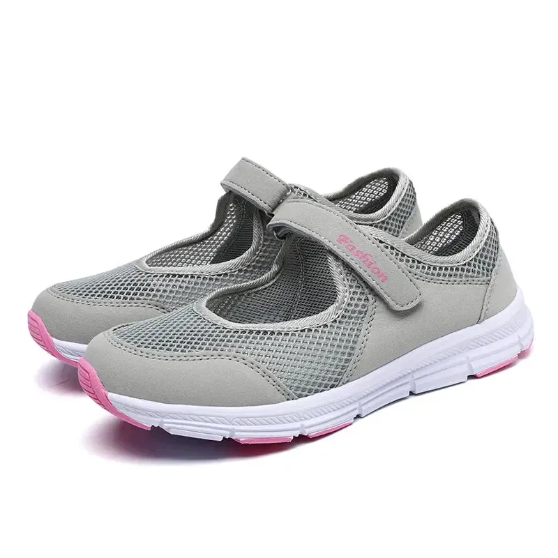 Breathable Vulcanized Sneakers for Women