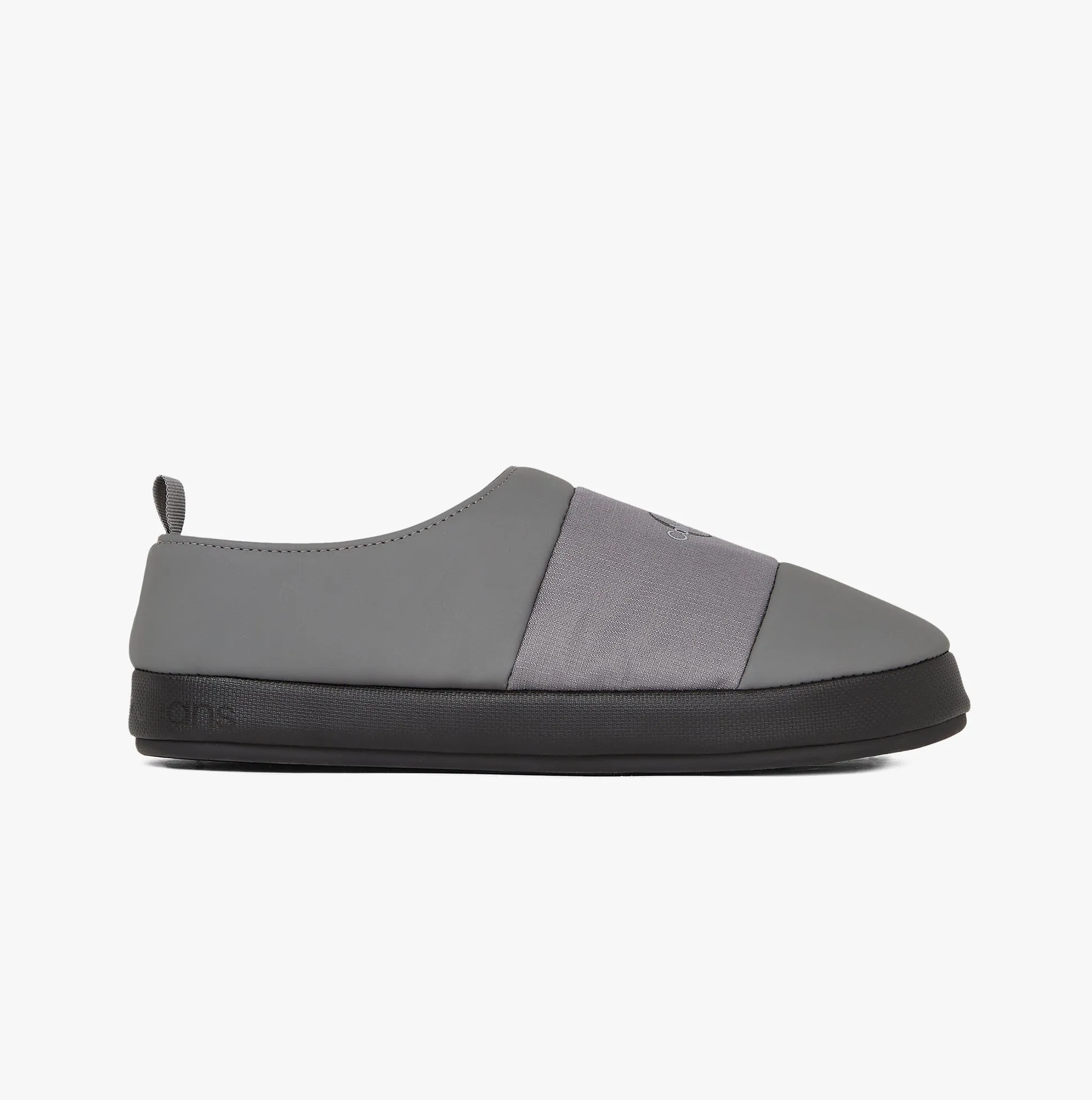 Calvin Klein HOME Mens Slippers Charcoal Grey