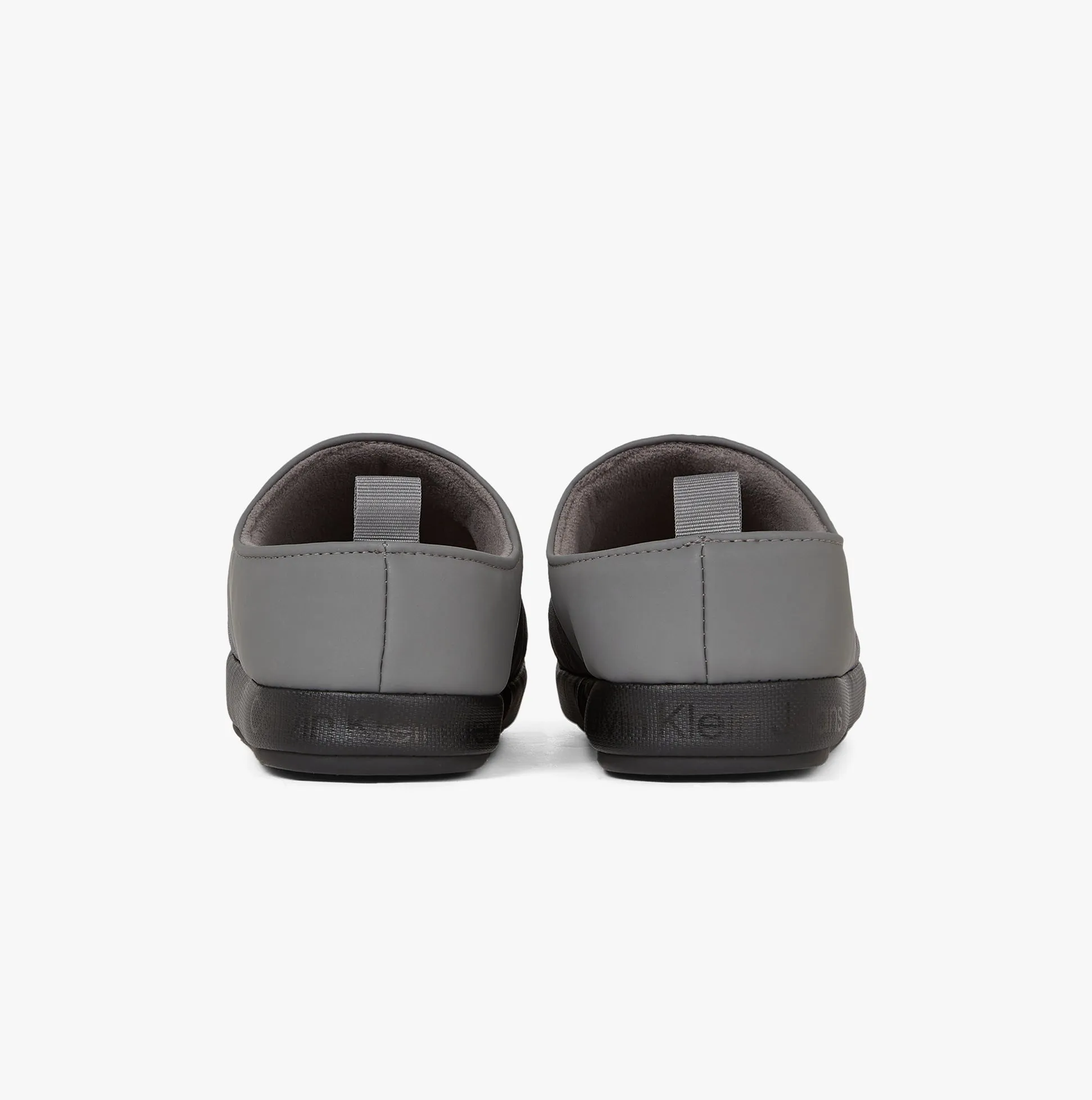 Calvin Klein HOME Mens Slippers Charcoal Grey