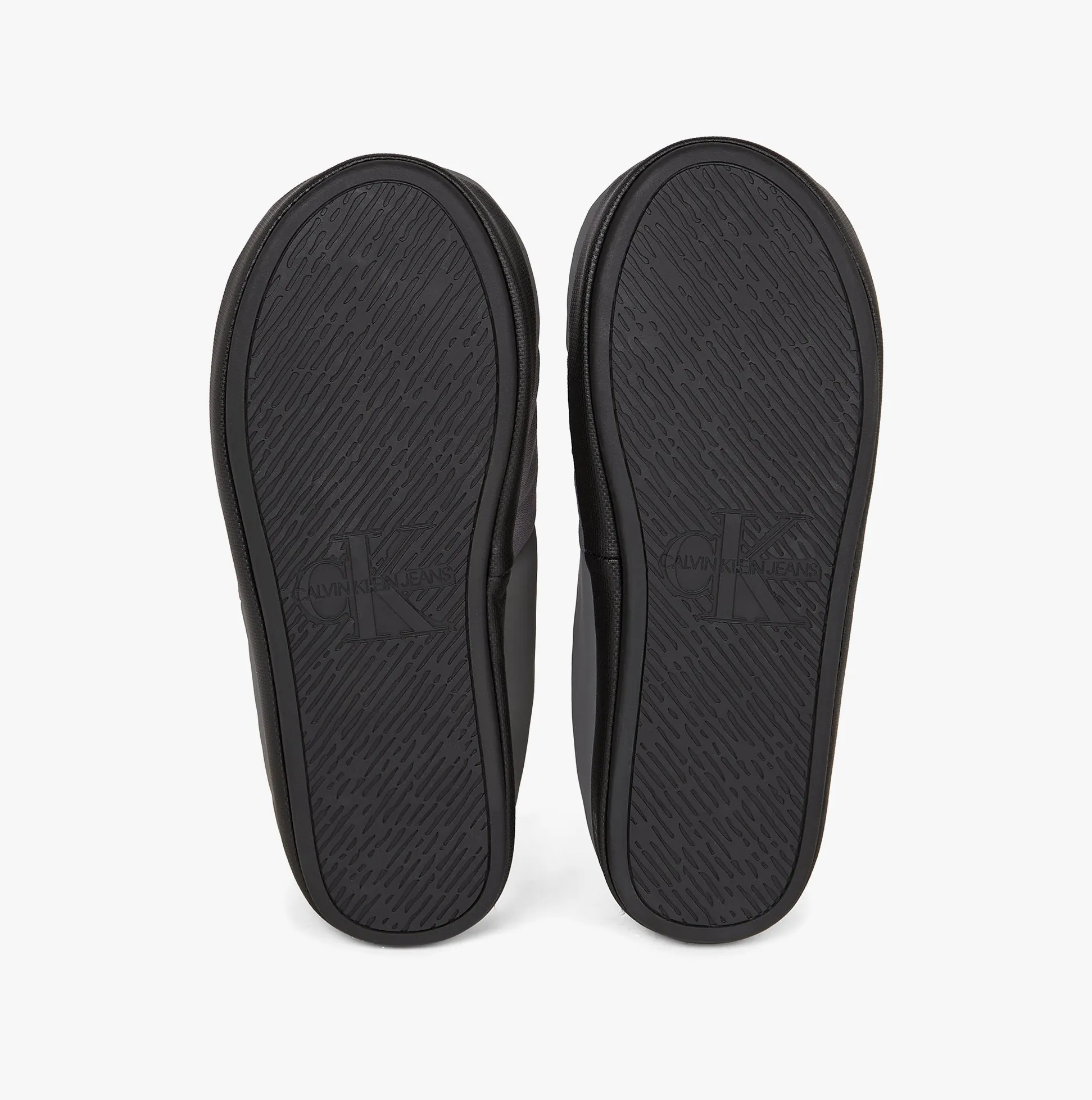 Calvin Klein HOME Mens Slippers Charcoal Grey