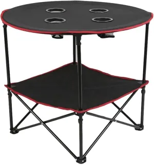 Camping Table Folding Picnic Table 600D Oxford Cloth Portable Lightweight Camping Table for Outdoor,Camping, Picnic, Barbecue, Beach, Fishing, Outdoor RV