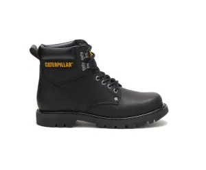 Caterpillar Men's Second Shift Soft Toe Work Boot Black | Dark Brown