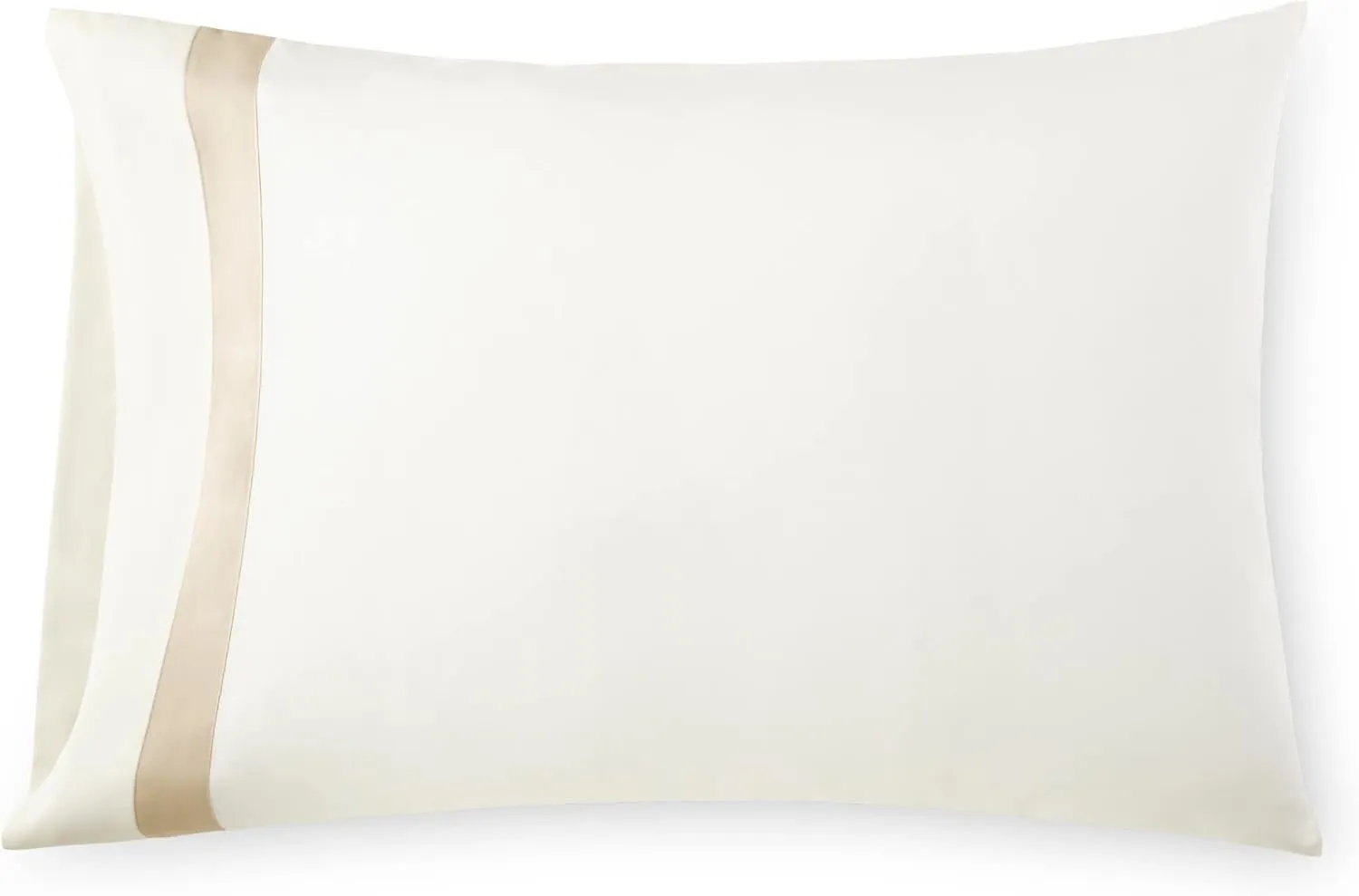 Chezmoi Collection Portofino 4-Piece 400 Thread Count Tencel Cotton Sheet Set - Applique Bordered - Silky Soft, Smooth, Breathable Cooling - King, Tan