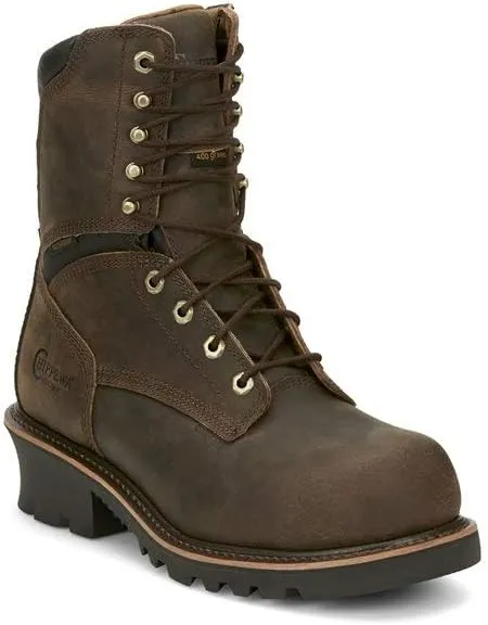Chippewa Men's Sador Logger Waterproof Work Boot Composite Toe - 73233