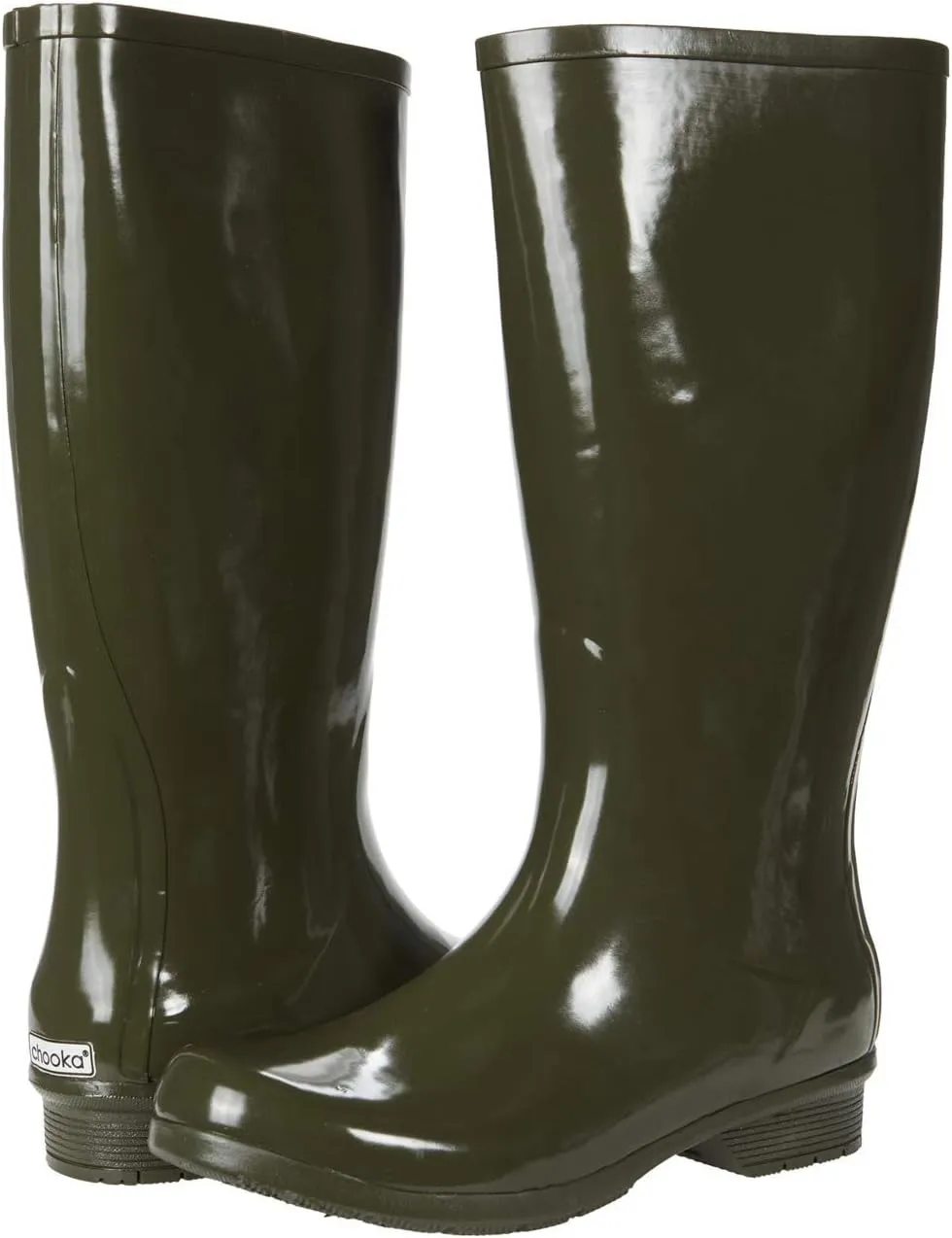 Chooka Polished Tall Waterproof Rain Boot