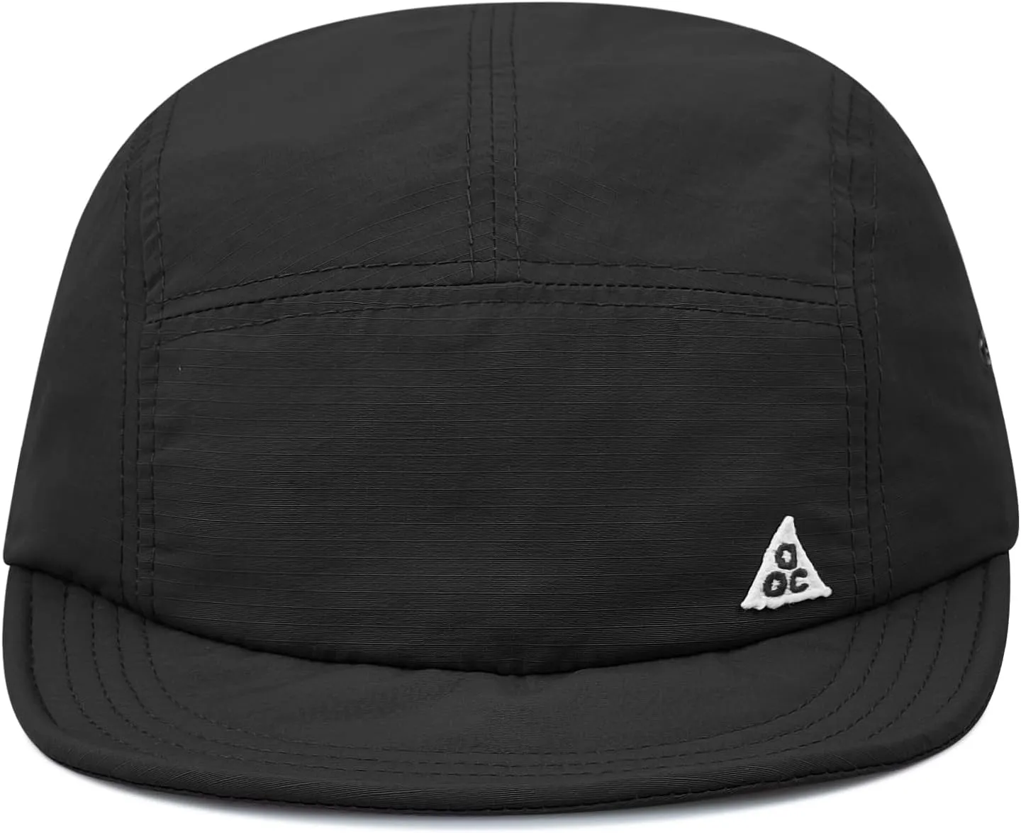 CLAPE Short Brim Hat Trucker 5 Panel Baseball Cap Casual Flat Brimmed Cap Umpire Dad Hats Adjustable Snapback Sun Cap