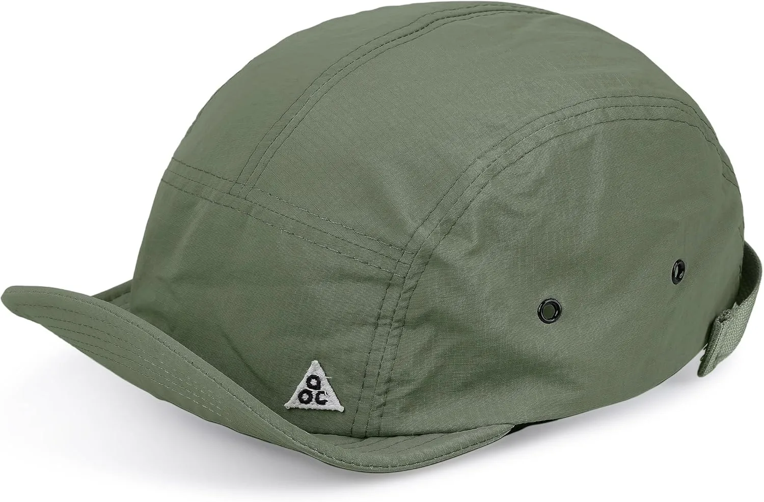 CLAPE Short Brim Hat Trucker 5 Panel Baseball Cap Casual Flat Brimmed Cap Umpire Dad Hats Adjustable Snapback Sun Cap