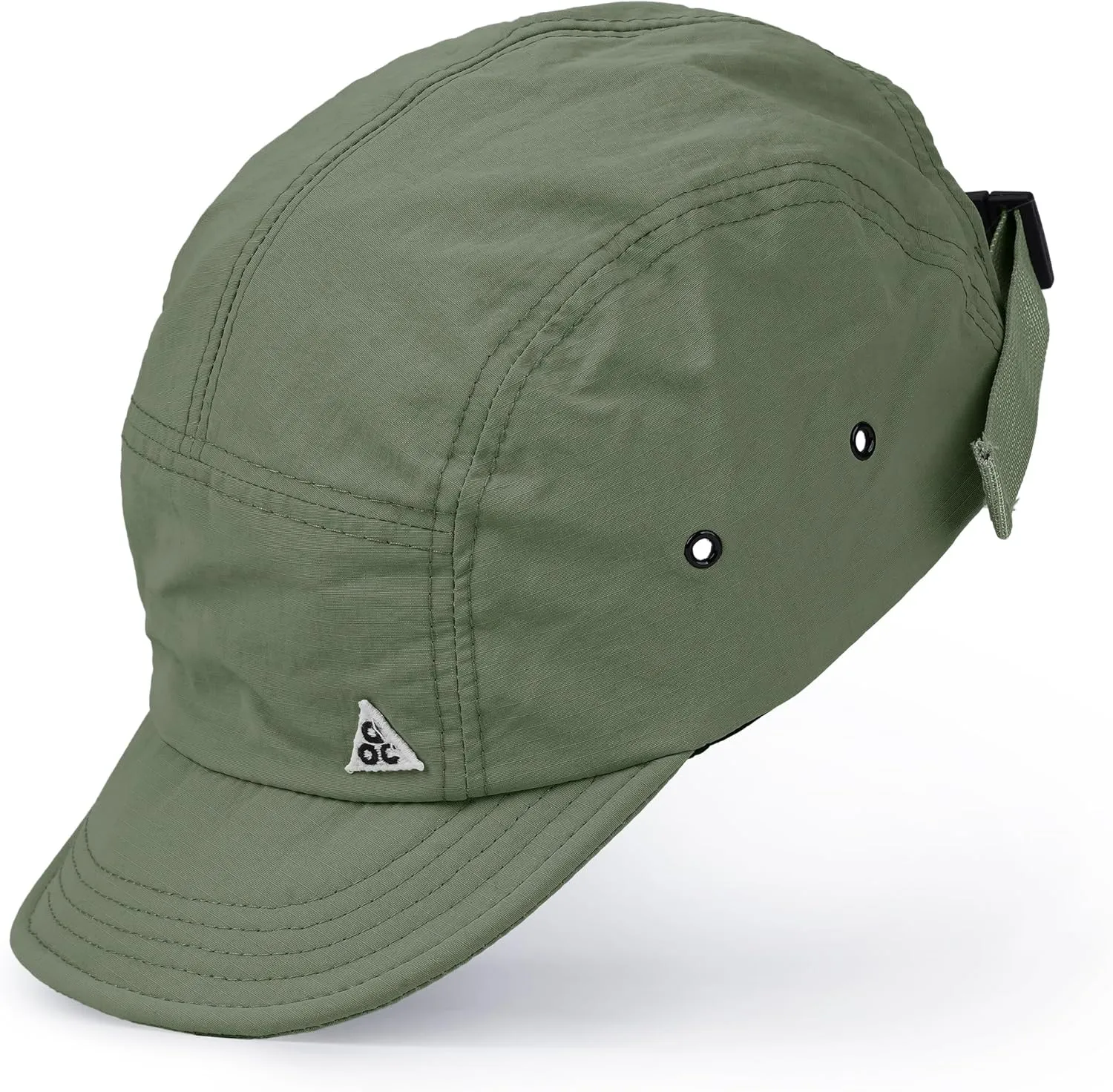 CLAPE Short Brim Hat Trucker 5 Panel Baseball Cap Casual Flat Brimmed Cap Umpire Dad Hats Adjustable Snapback Sun Cap
