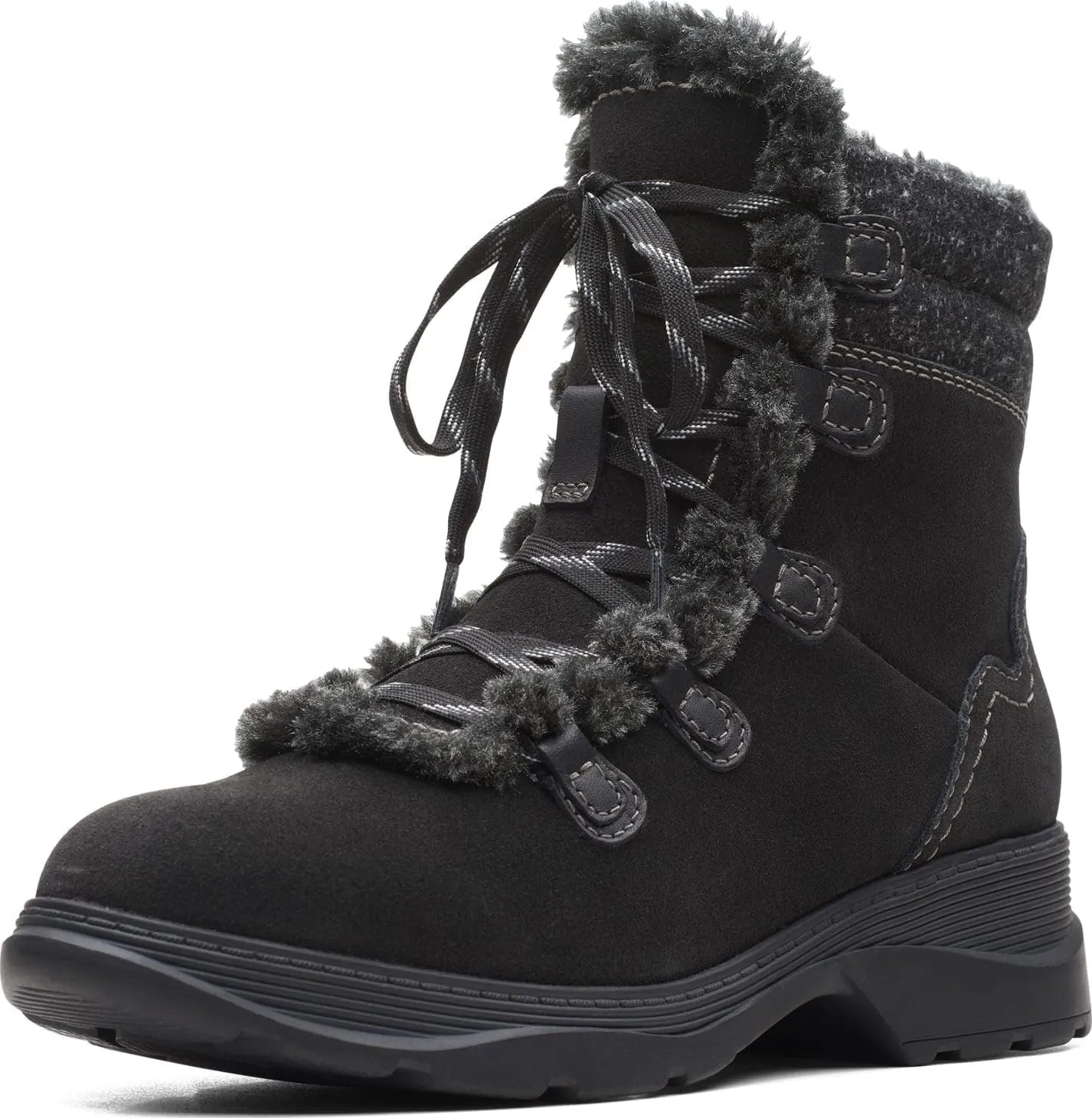Clarks Women's Aveleigh Pull Warmlined Waterproof Fashion Boot