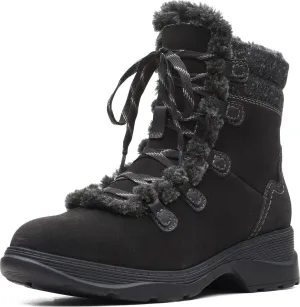 Clarks Women's Aveleigh Pull Warmlined Waterproof Fashion Boot