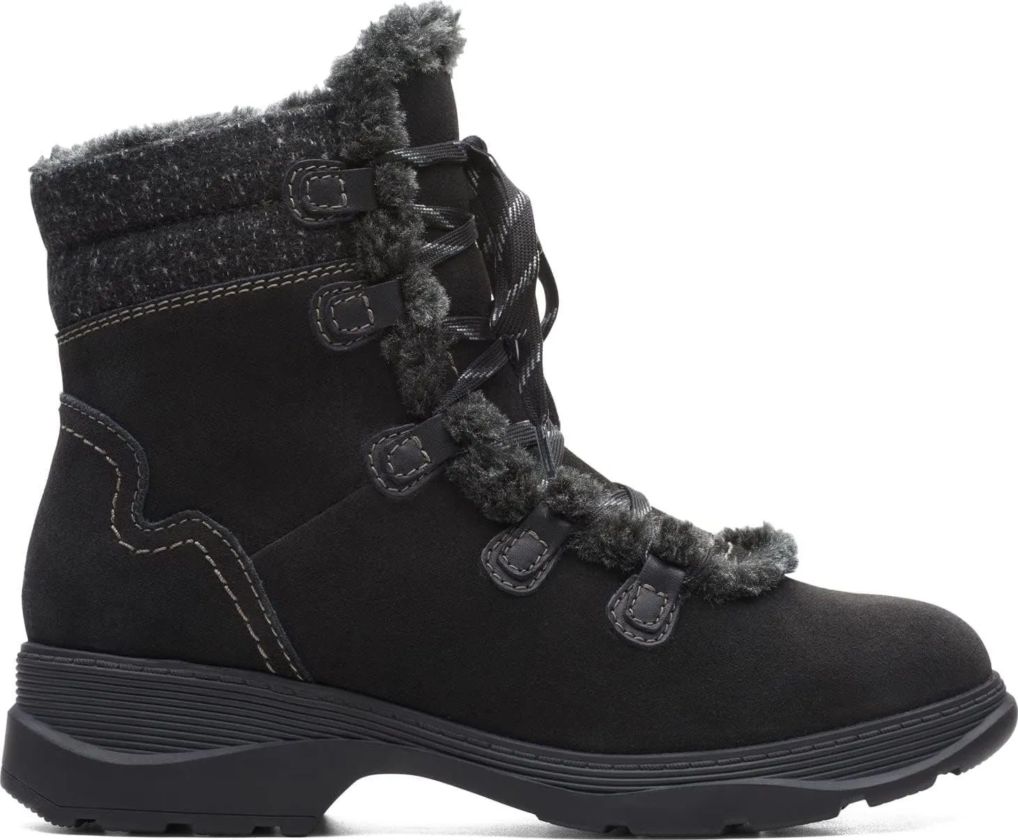 Clarks Women's Aveleigh Pull Warmlined Waterproof Fashion Boot