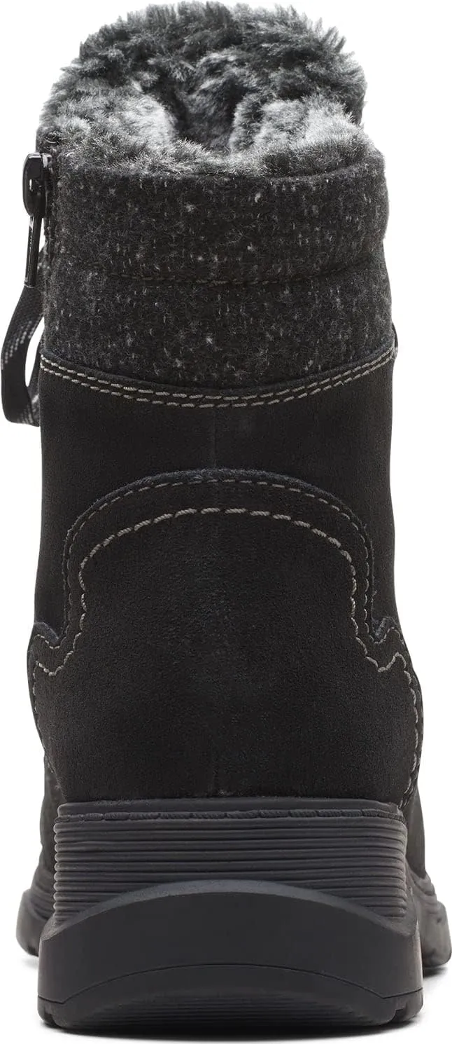 Clarks Women's Aveleigh Pull Warmlined Waterproof Fashion Boot