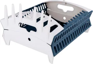 Coghlan's Snapfold™ Dish Rack – Portable Camp Kitchen Organizer, Space-Saving Foldable Dish Drying Rack with Dish and Utensil Slots, Drinkware Holder, for Camping, RVs, and Travel