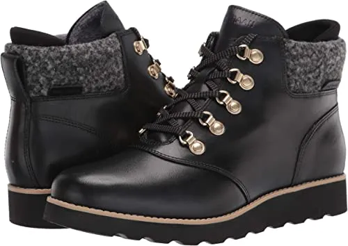 Cole Haan Nantucket Rugged Waterproof Hiker Bootie Black Waterproof Leather 8 B (M)
