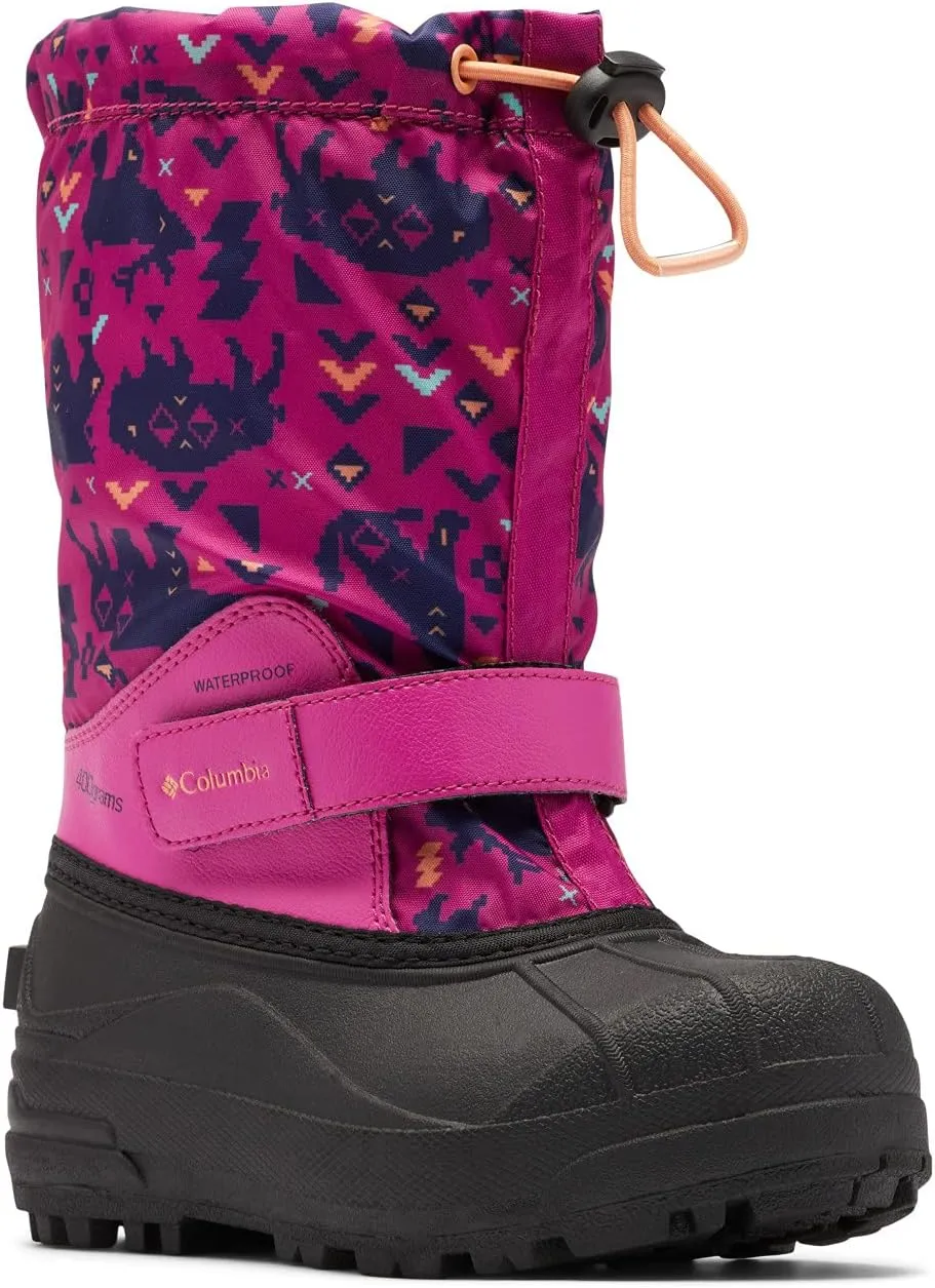 Columbia Unisex-Child Powderbug Forty Print Snow Boot