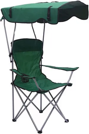 Computer Chair, Camping Chairs Outdoor Furniture Beach Chairs Camping Chair with Shade Canopy Chair, Folding Recliner, Adjustable Outdoor Beach Lightweight Sunshade Folding Chairs Folding Chairs Pati