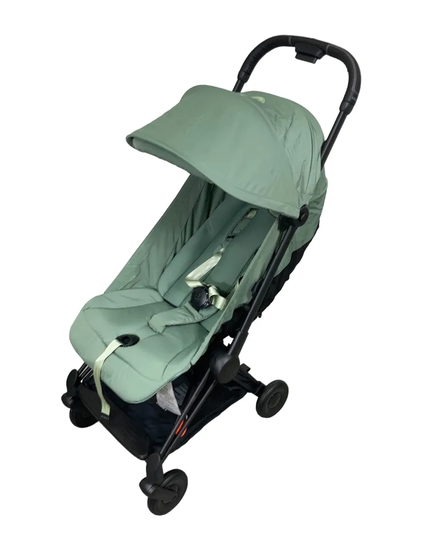 Cybex Coya Stroller, 2023, Matte Black, Leaf Green