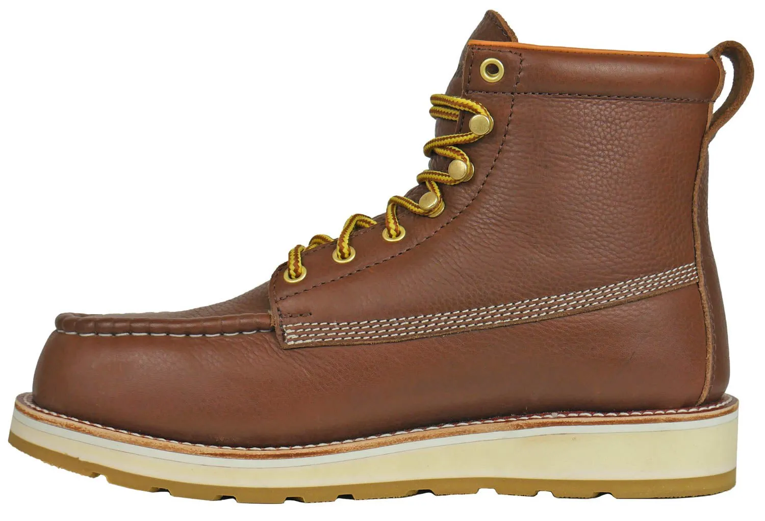 DieHard Mens Toro 6in Soft Toe Brown Leather Work Boots