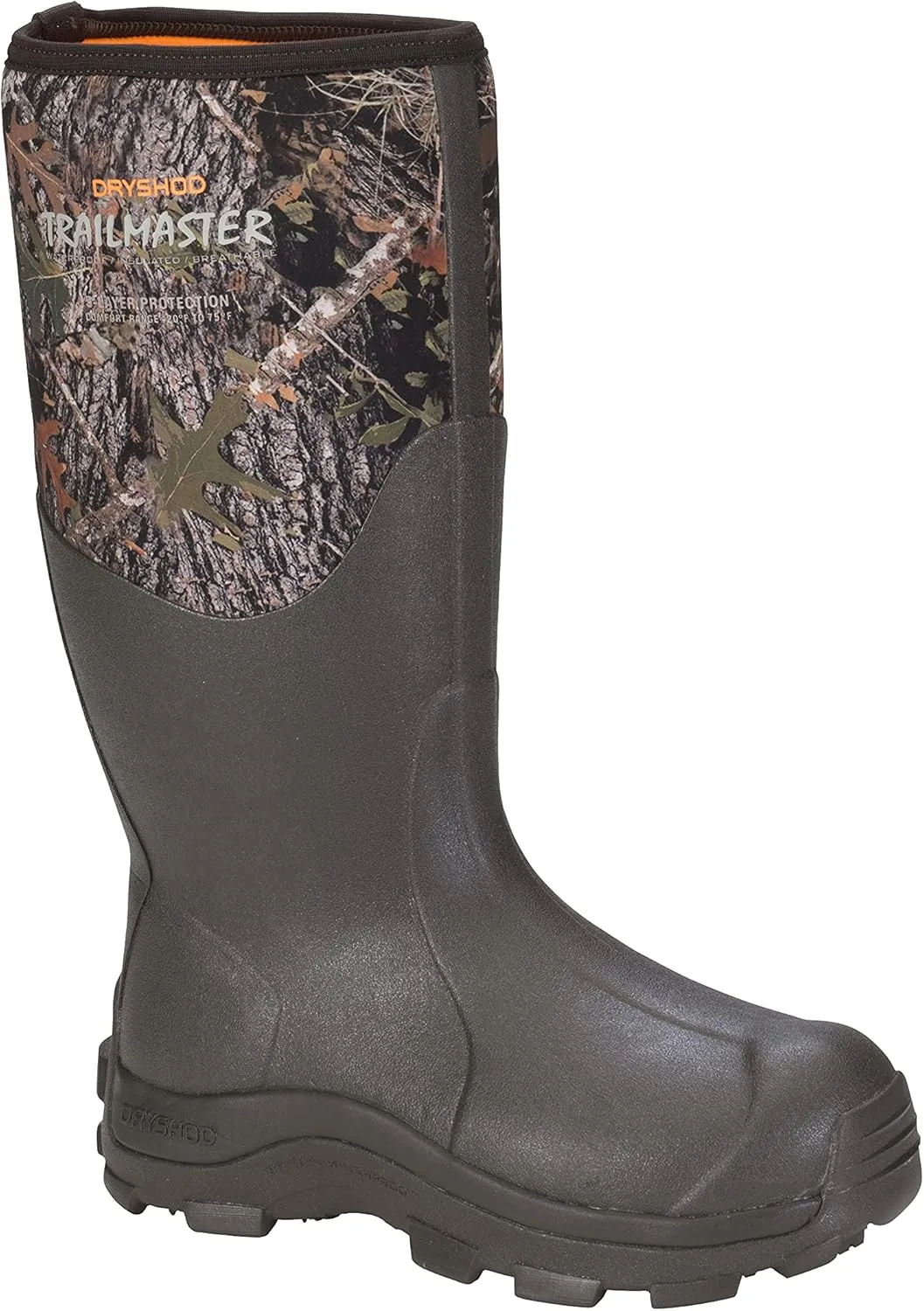 Dryshod Men's Camo Trailmaster Hunting Boot Camouflage MBT-MH-CM