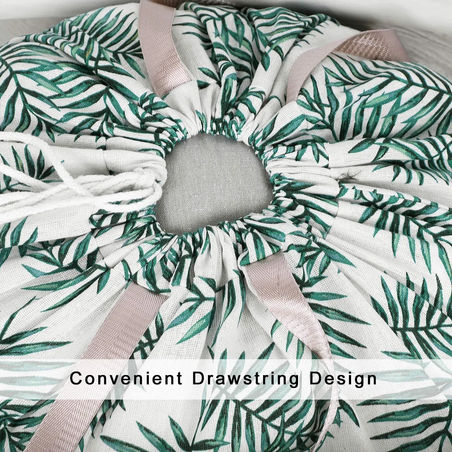 Extra Large Laundry Bag with Drawstring and Handle, Heavy Duty Travel Dirty Clothes Bag for Laundromat and Household, Durable Rip-Stop Laundry Hamper Liner, 28 x 40 Inch, Bamboo