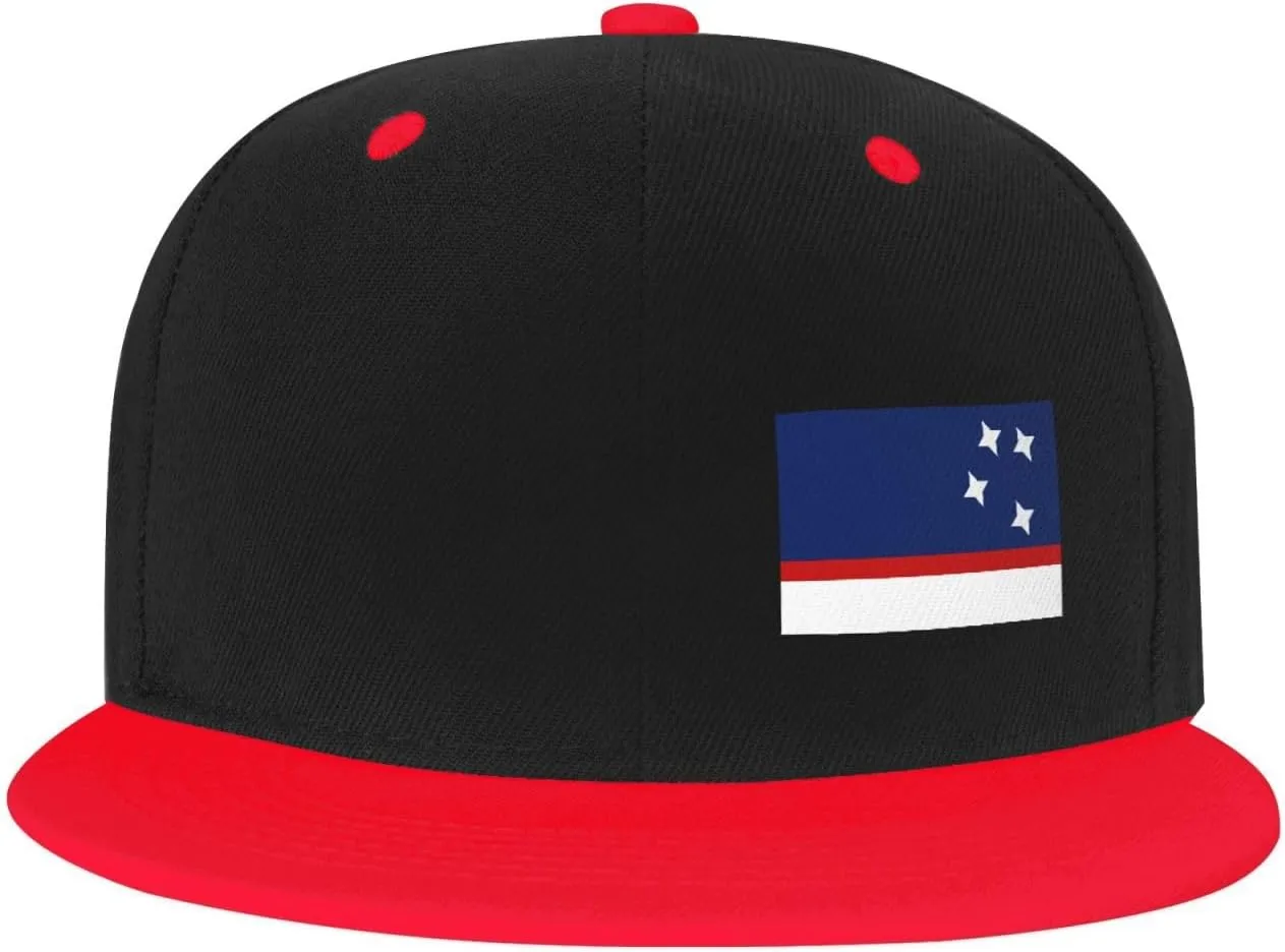 Flag of Patagonia Snapback Hats for Men Women Hat Baseball Cap Flat Bill Visor White Hat