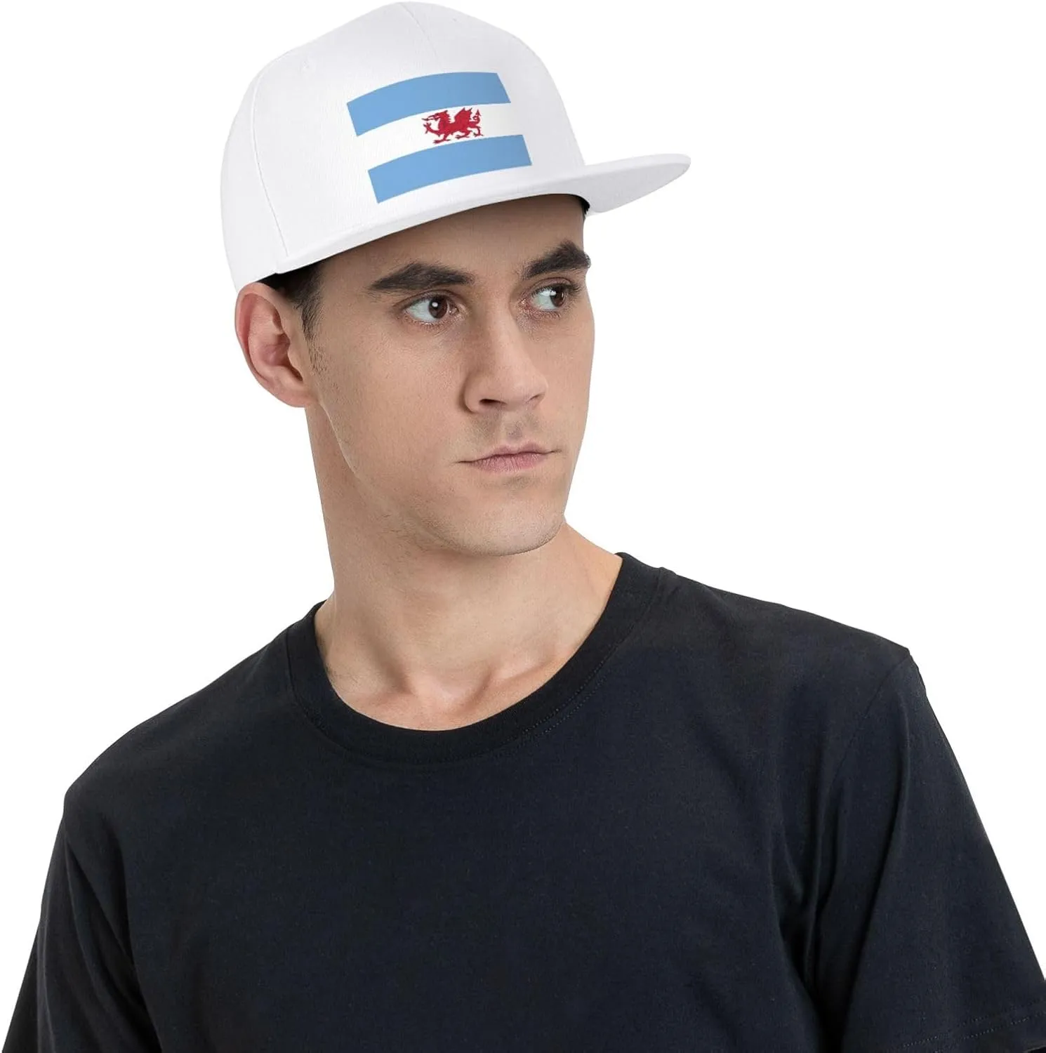 Flag of The Welsh Colony in Patagonia Baseball Cap for Men Women Snapback Hat Adjustable Flat Bill Hats