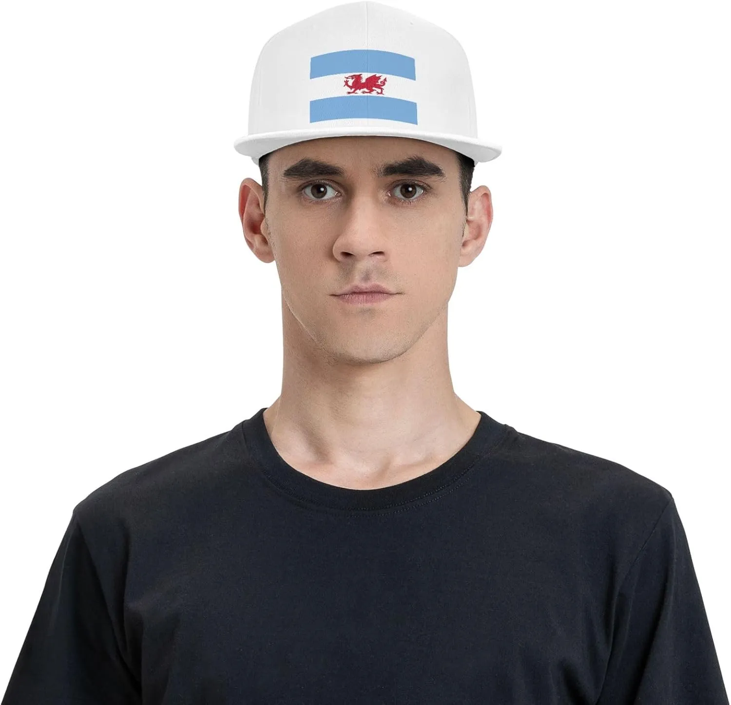 Flag of The Welsh Colony in Patagonia Baseball Cap for Men Women Snapback Hat Adjustable Flat Bill Hats