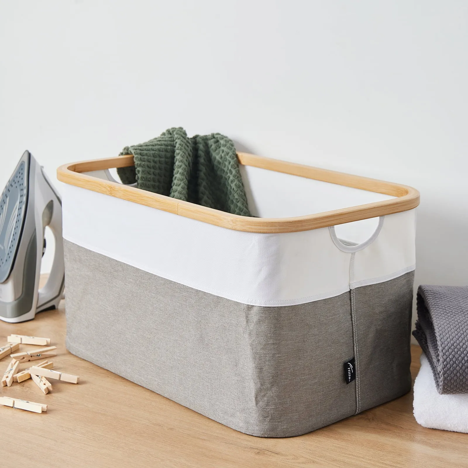 Foldable Bamboo Basket