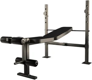 Foldable Bench Press Adjustable Olympic Fitness Training Exercise Gym Slant Abdominal AD Crunch Body Exercise System Without Barbell