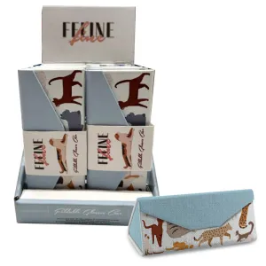 Foldable Glasses Holder -  Feline Fine Cats