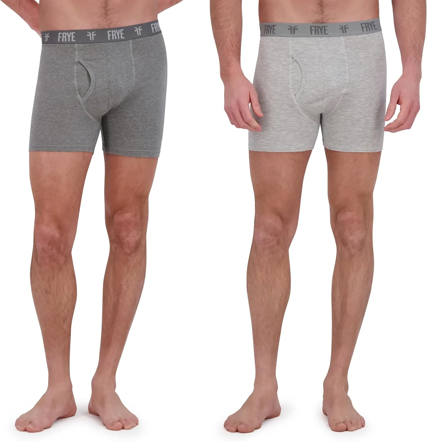 Frye Stretch Viscose Boxer Briefs for Men 4-Pack, Soft and Breathable Underwear for Men Pack of 4 Fly or No Fly