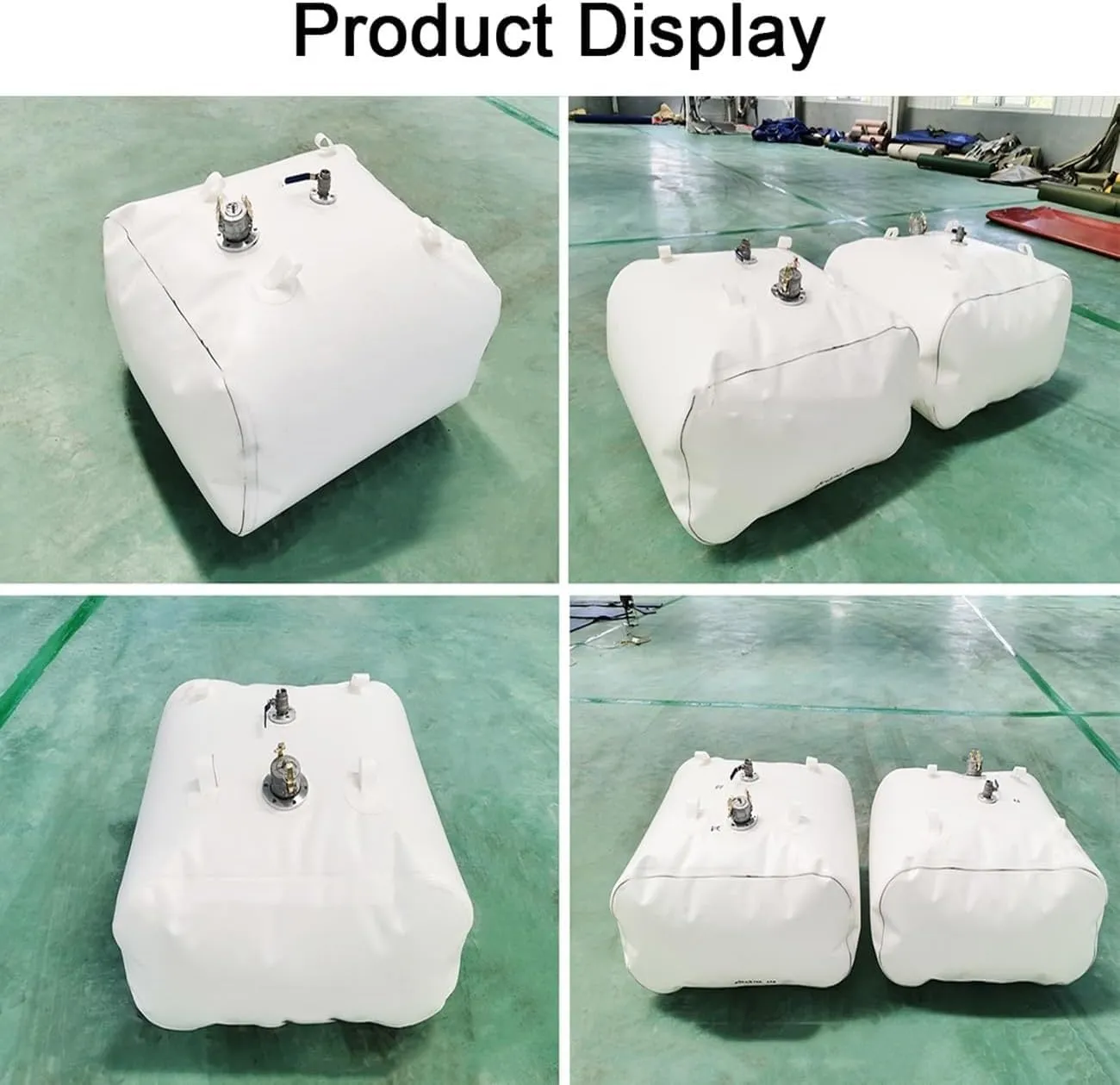 Fuel Bladder Outdoor Petrol Storage Bag, Foldable Transfer Tank Emergency Tanks for Extended Range Fishing, Boating,Yachting, Sailing, Ferrying, Marine Cruising Trips Motor Sport Racing(1*1*0.55m/500L