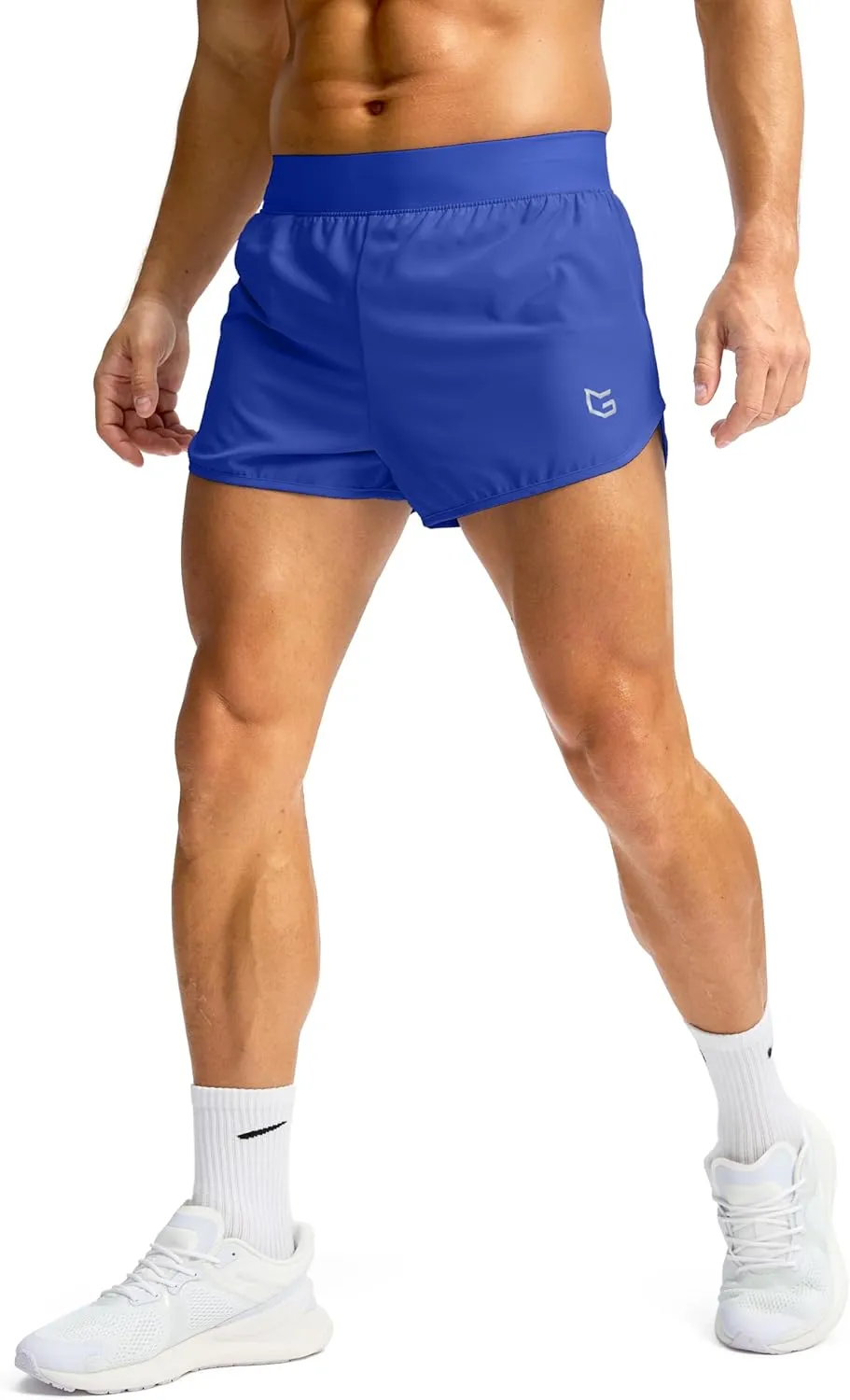 G Gradual Running Shorts for Men 3 Inch Lighweight Quick Dry Workout Gym Athletic Jogging Shorts with Inner Key Pocket