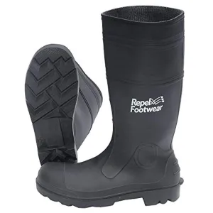 Galeton Men's Rain Boot, Black, 8