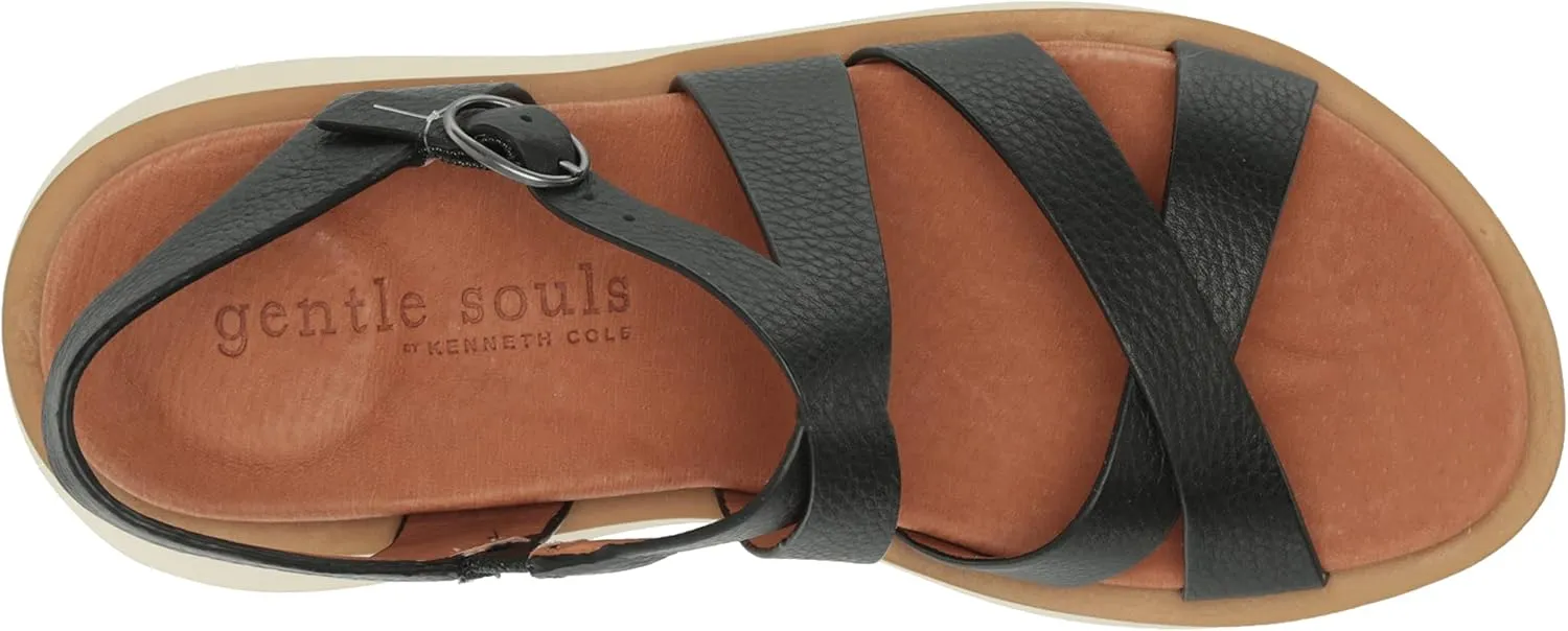 Gentle Souls by Kenneth Cole Women's Rebha Flat Sandal